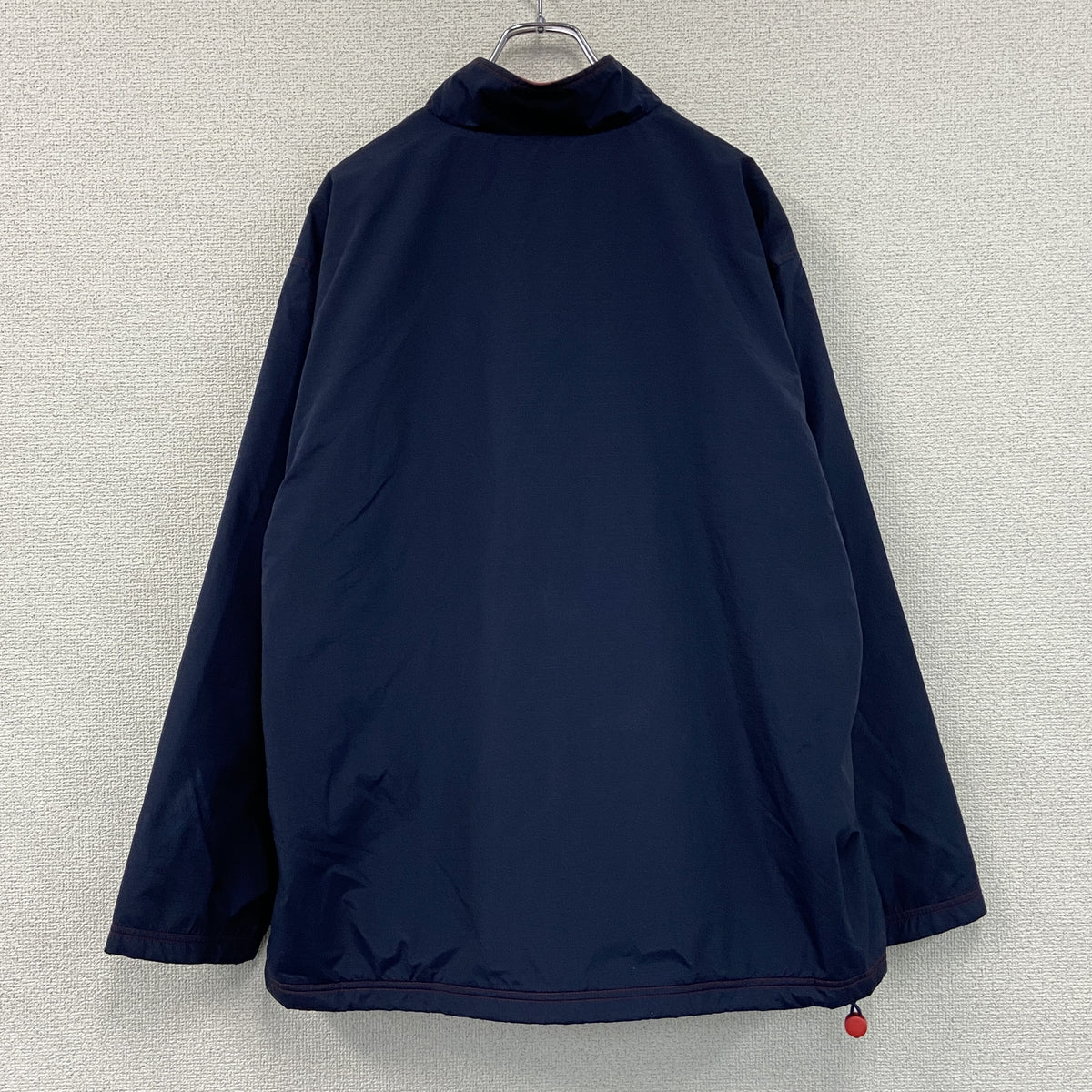 canterbury　カンタベリー　ブルゾン/スイングトップ　リバーシブル　フリース　紺　ネイビー　Mサイズ　古着