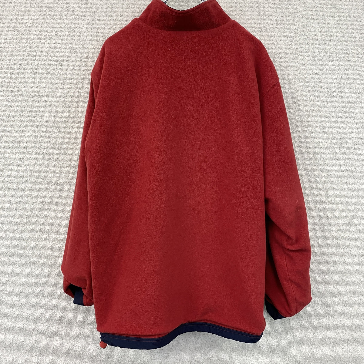 canterbury　カンタベリー　ブルゾン/スイングトップ　リバーシブル　フリース　紺　ネイビー　Mサイズ　古着