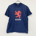 ONEITA　オニータ　半袖プリントTシャツ　シングルステッチ　ヴィンテージ 　紺　ネイビー　Mサイズ　古着