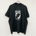 FRUIT OF THE LOOM　フルーツオブザルーム　半袖プリントTシャツ　シングルステッチ　ヴィンテージ 　黒　ブラック　XLサイズ　古着
