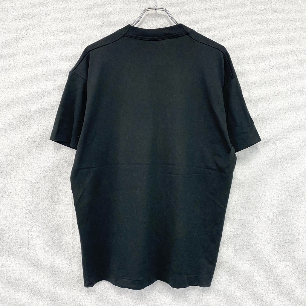 FRUIT OF THE LOOM　フルーツオブザルーム　半袖プリントTシャツ　シングルステッチ　ヴィンテージ 　黒　ブラック　XLサイズ　古着