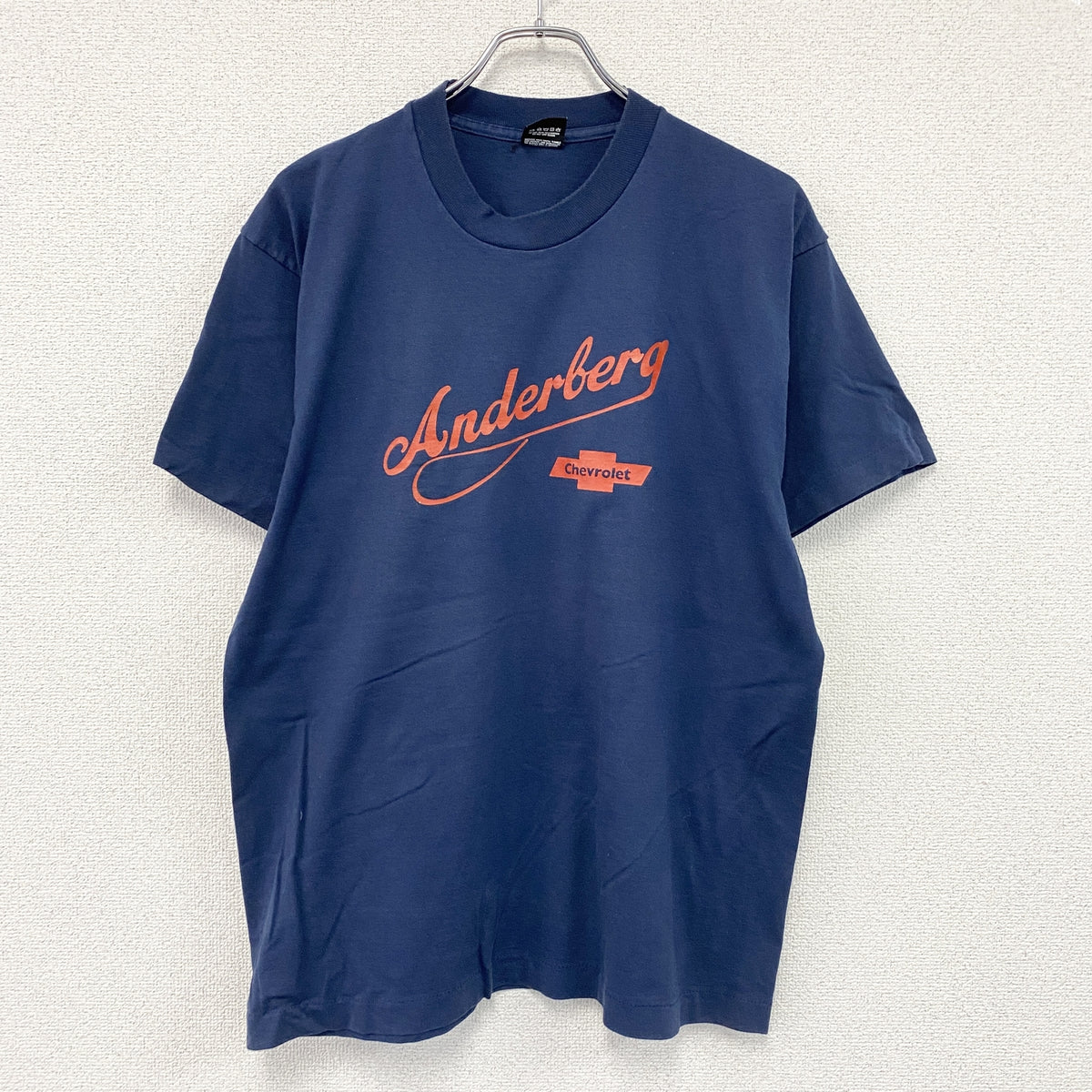 SCREEN STARS　スクリーンスターズ　半袖プリントTシャツ　シングルステッチ　ヴィンテージ　紺　ネイビー　XLサイズ　古着