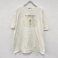 Hanes　ヘインズ　半袖プリントTシャツ　シングルステッチ　ヴィンテージ　アイボリー　2XLサイズ　古着