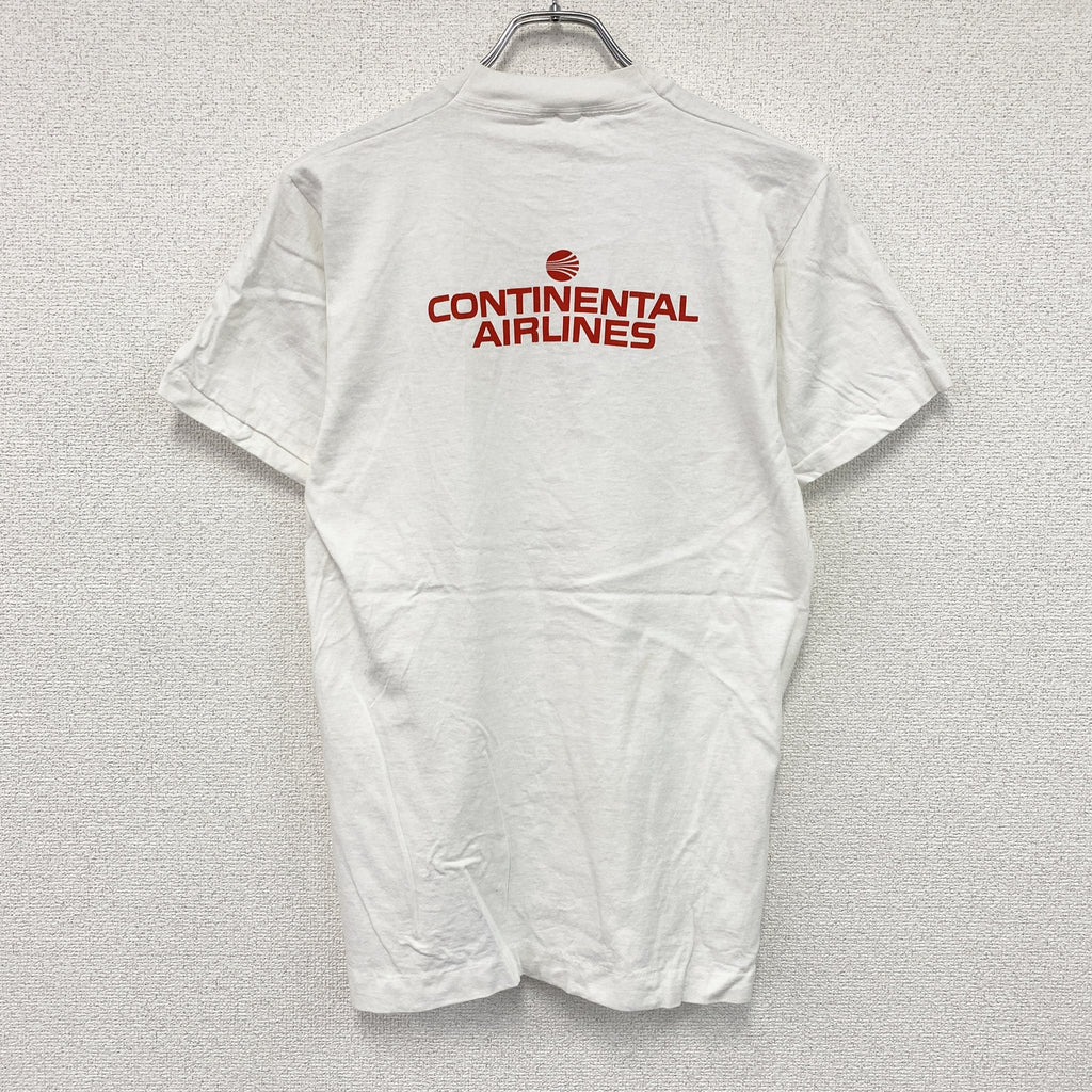 半袖プリントTシャツ　シングルステッチ　ヴィンテージ　白　ホワイト　古着