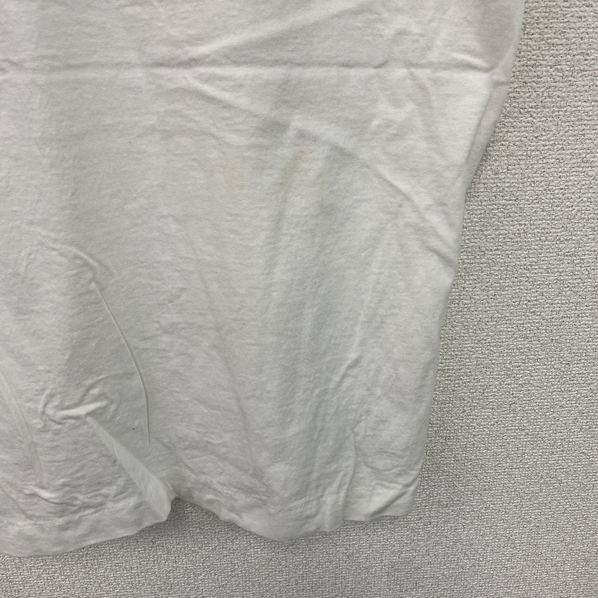 半袖プリントTシャツ　シングルステッチ　ヴィンテージ　白　ホワイト　古着