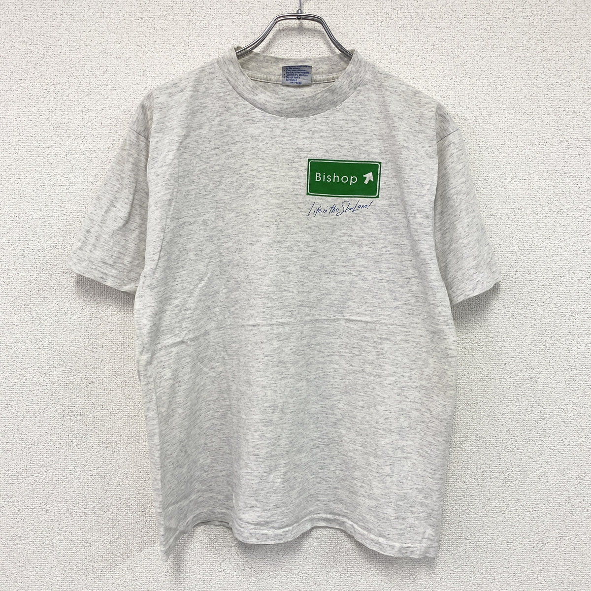 All Sport　半袖プリントTシャツ　シングルステッチ　ヴィンテージ　グレー　Lサイズ　古着