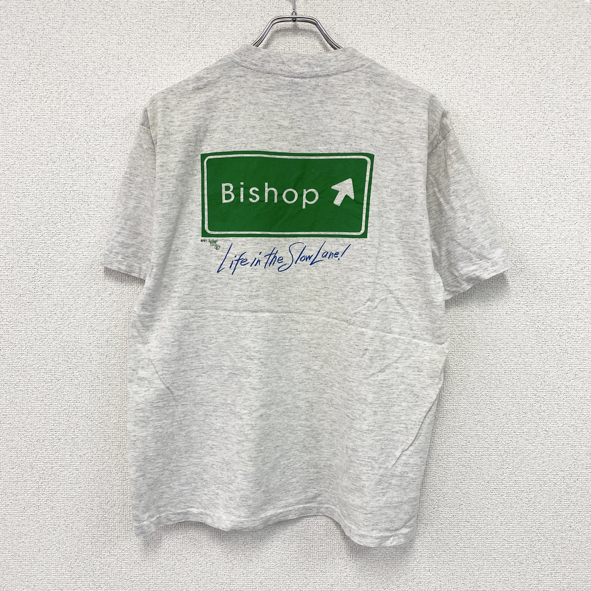 All Sport　半袖プリントTシャツ　シングルステッチ　ヴィンテージ　グレー　Lサイズ　古着