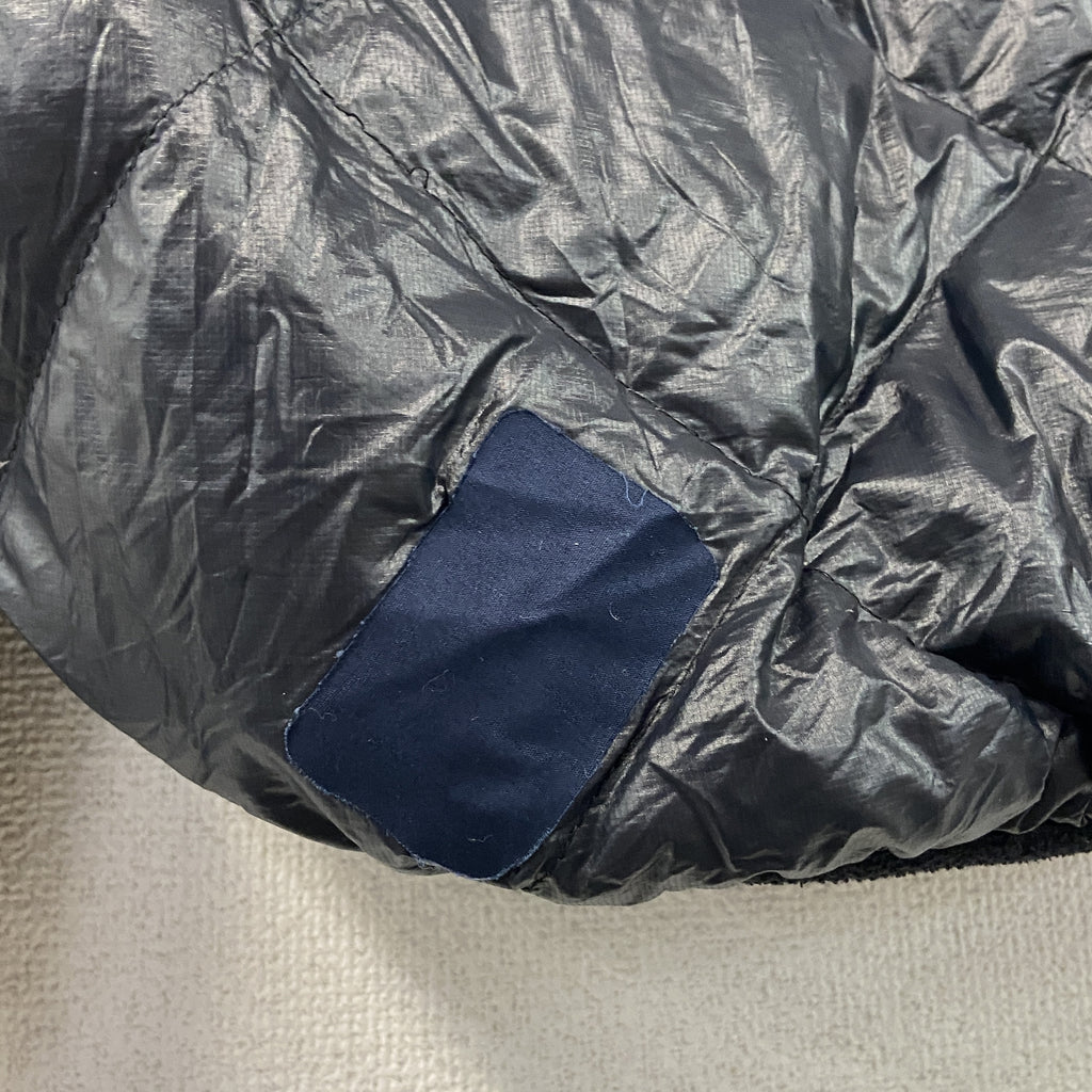 　70s～80s　CAMP7　キャンプセブン　ダウンジャケット　ダウン90％　ヴィンテージ　vintage　XLサイズ　紺　ネイビー　古着