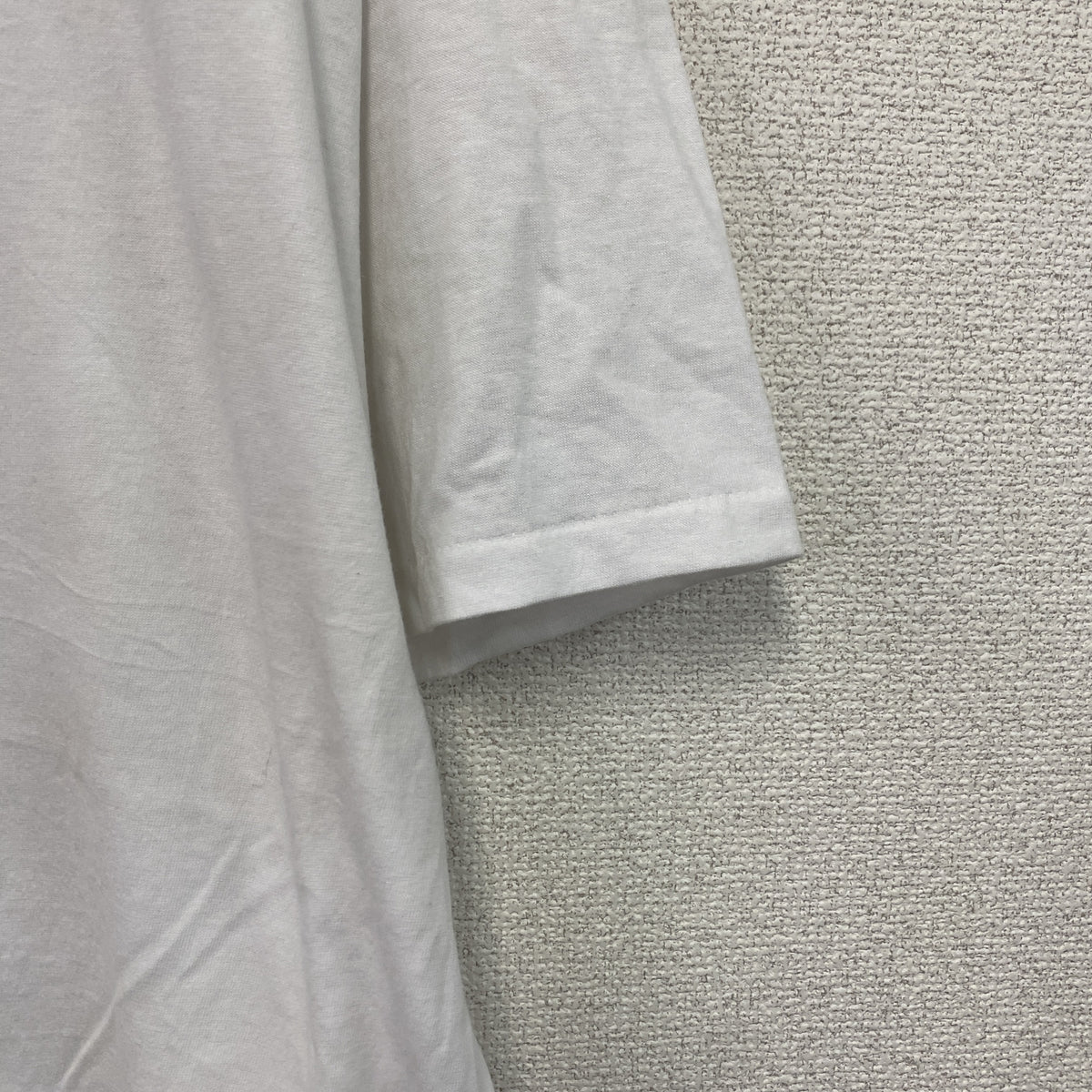 Hanes　ヘインズ　半袖プリントTシャツ　シングルステッチ　ヴィンテージ　白　ホワイト　XLサイズ カットソー メンズ コットン 古着