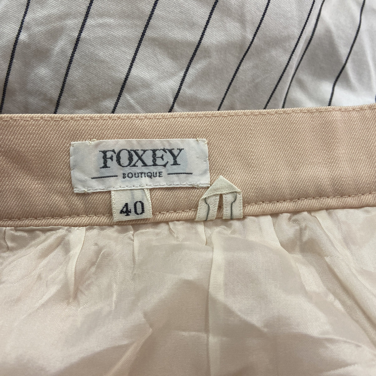 FOXEY　フォクシー　スカート　タイトスカート　ピンク　40サイズ　古着