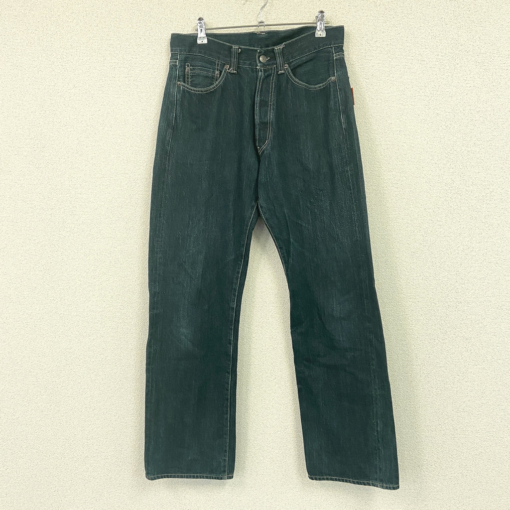 GONZO　ゴンゾー　デニムパンツ/ジーンズ　ジップフライ　インディゴ　Lサイズ　古着