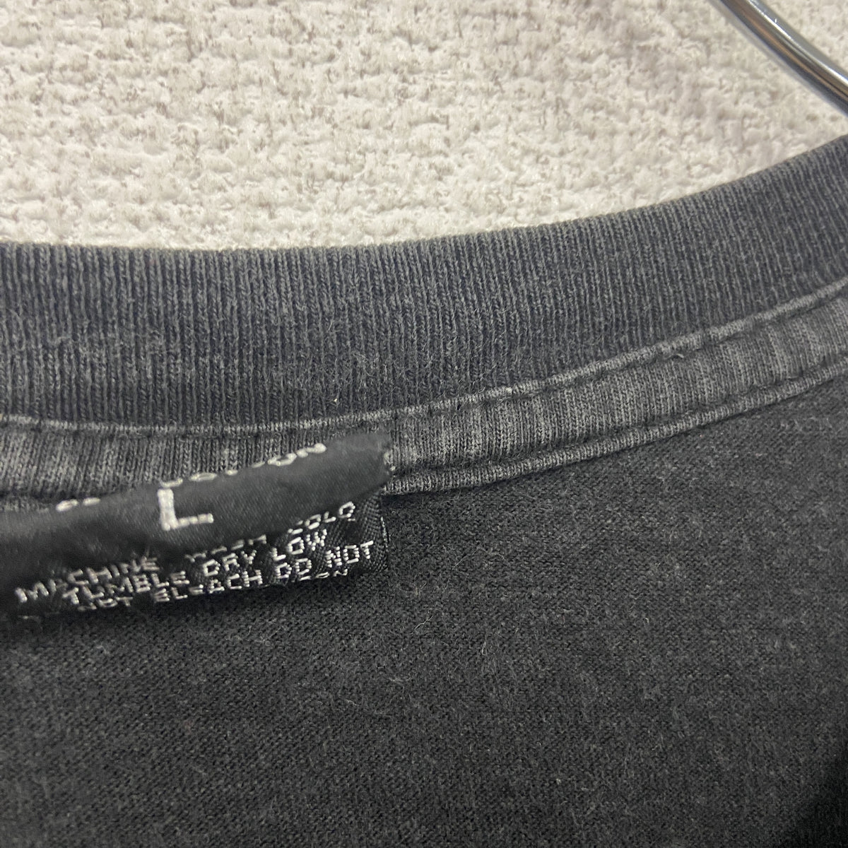 RED ROCK OF THE T-SHIRTS　半袖バンドプリントTシャツ　METALLICA　メタリカ　メタル・マスター　アルバムジャケット　黒　ブラック　Lサイズ　古着