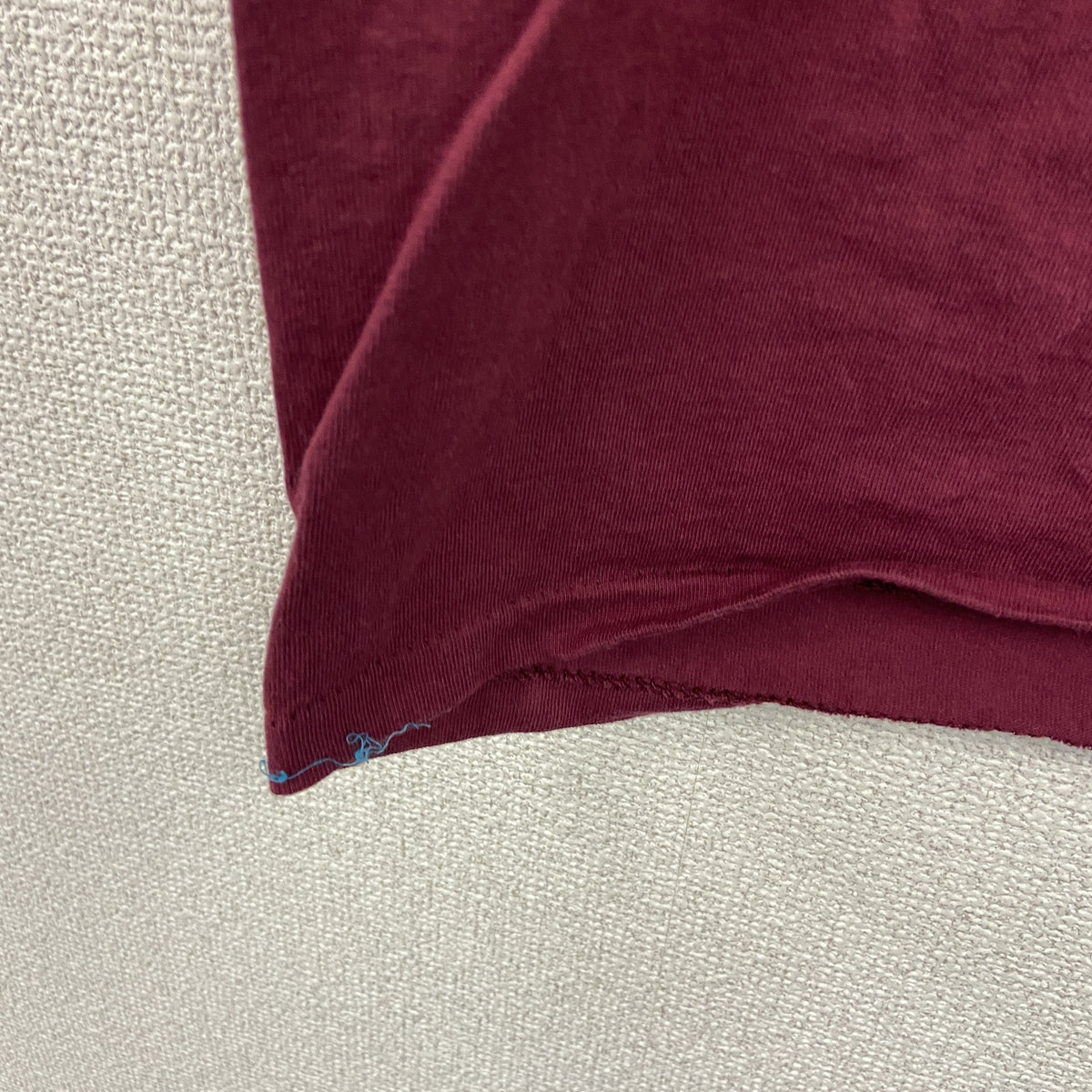 ONEITA　オニータ　半袖プリントTシャツ　シングルステッチ　ヴィンテージ 　ボルドー　Lサイズ　古着