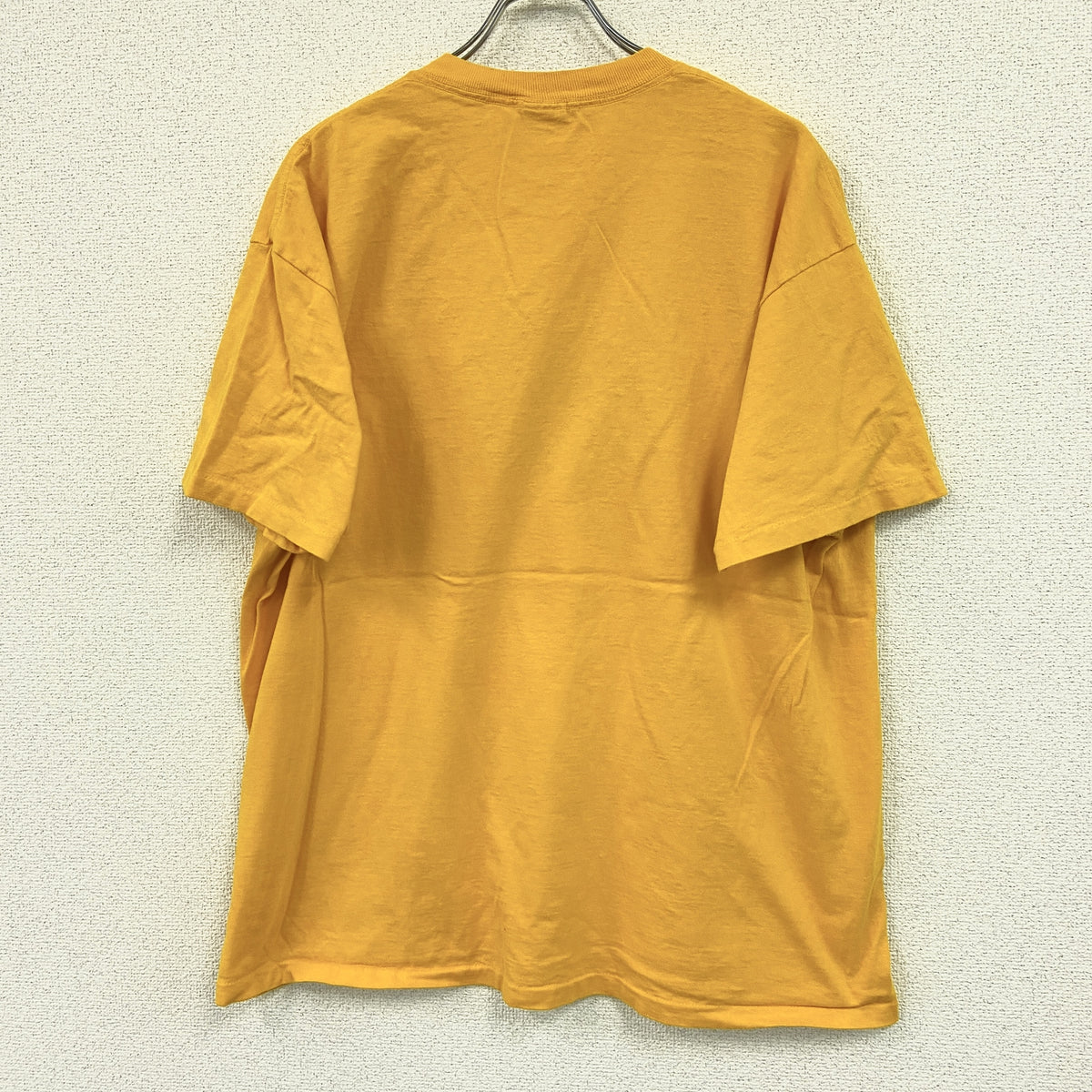 HRLA Los Angeles　半袖プリントTシャツ　シングルステッチ　ヴィンテージ　黄色　イエロー　Ｌサイズ カットソー メンズ コットン 古着