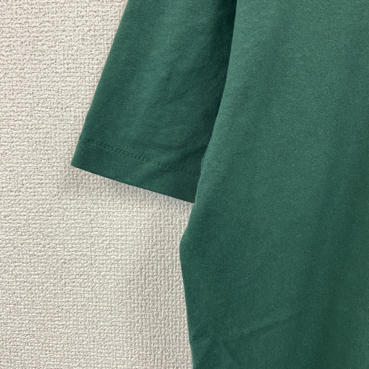 Hanes　ヘインズ　半袖プリントTシャツ　シングルステッチ　ヴィンテージ　緑　グリーン　Lサイズ　古着