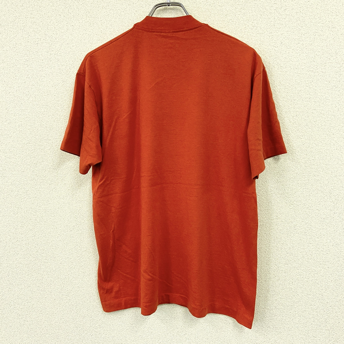 FRUIT OF THE LOOM　フルーツオブザルーム　半袖プリントTシャツ　シングルステッチ　ヴィンテージ　赤　レッド　Lサイズ　古着