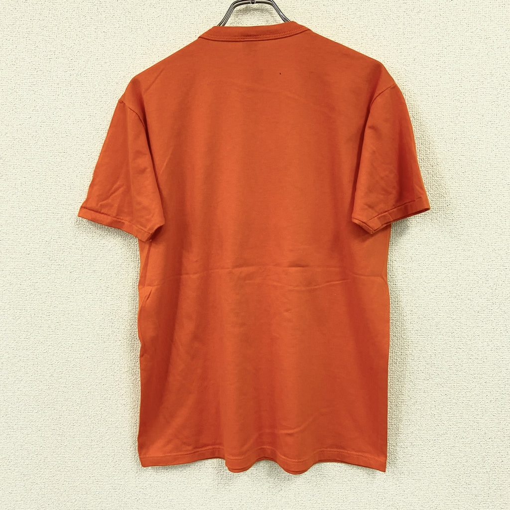 RUSSELL ATHLETIC　ラッセルアスレチック　半袖プリントTシャツ　オレンジ　Lサイズ　古着
