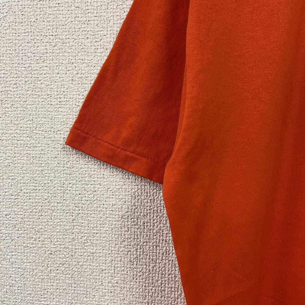 RUSSELL ATHLETIC　ラッセルアスレチック　半袖プリントTシャツ　オレンジ　Lサイズ　古着