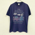 COTTON GROVE　コットングローブ　半袖プリントTシャツ　紫　パープル　Lサイズ　古着