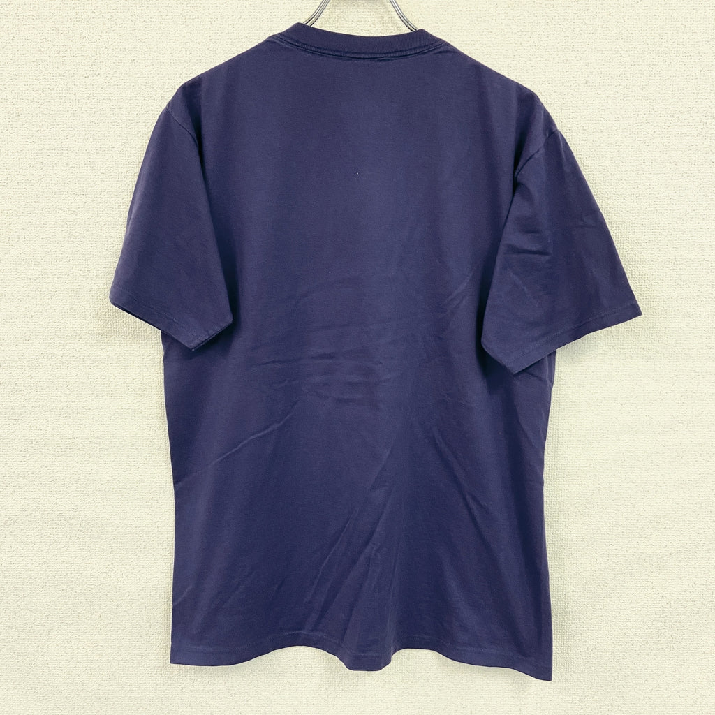 COTTON GROVE　コットングローブ　半袖プリントTシャツ　紫　パープル　Lサイズ　古着