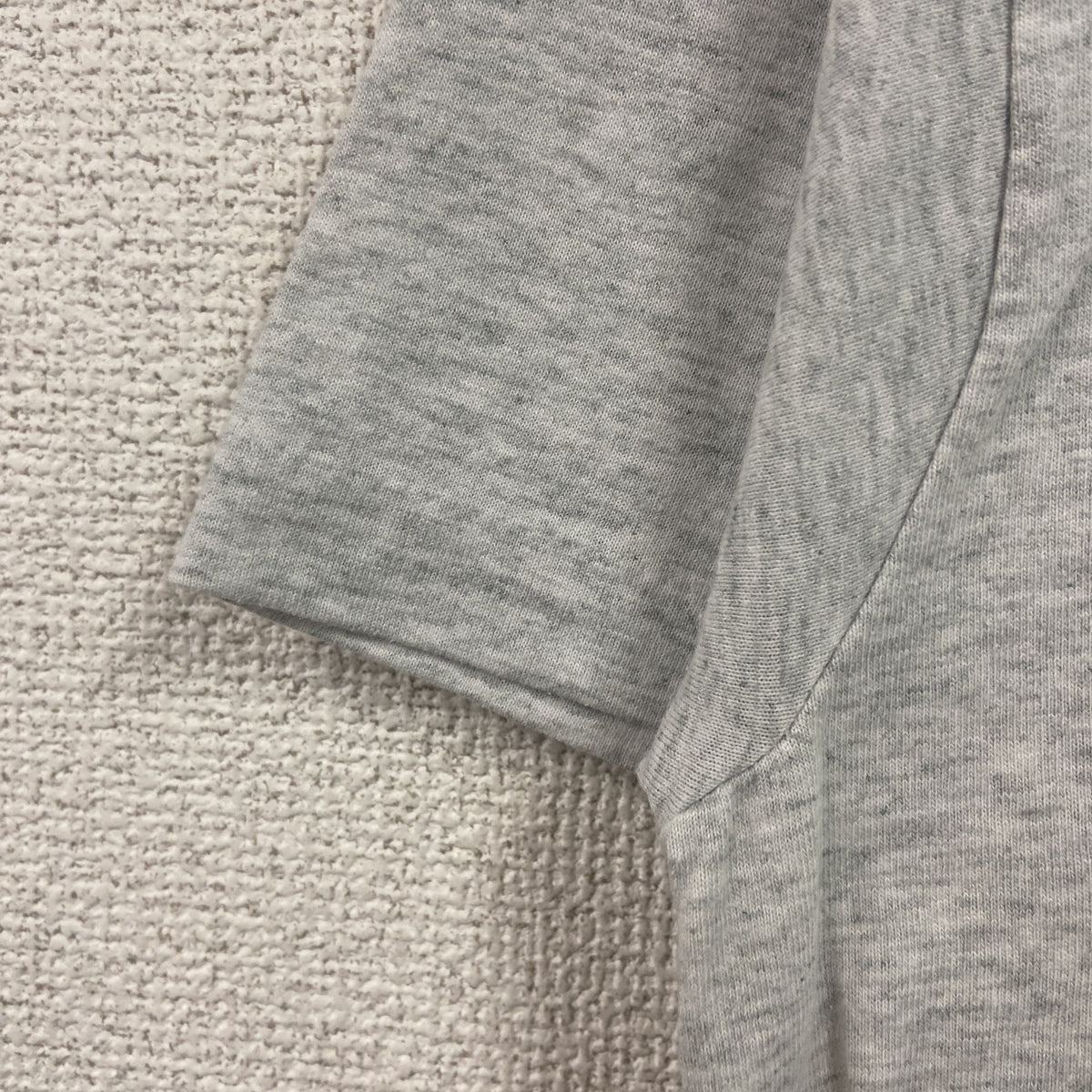 FRUIT OF THE LOOM　フルーツオブザルーム　半袖プリントTシャツ　シングルステッチ　ヴィンテージ　霜降りグレー　Mサイズ　古着