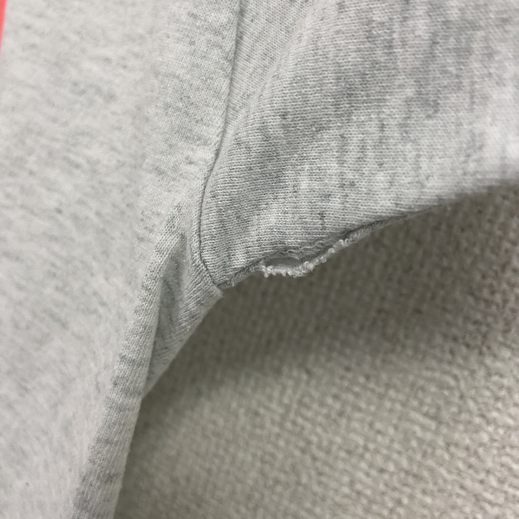 FRUIT OF THE LOOM　フルーツオブザルーム　半袖プリントTシャツ　シングルステッチ　ヴィンテージ　霜降りグレー　Mサイズ　古着