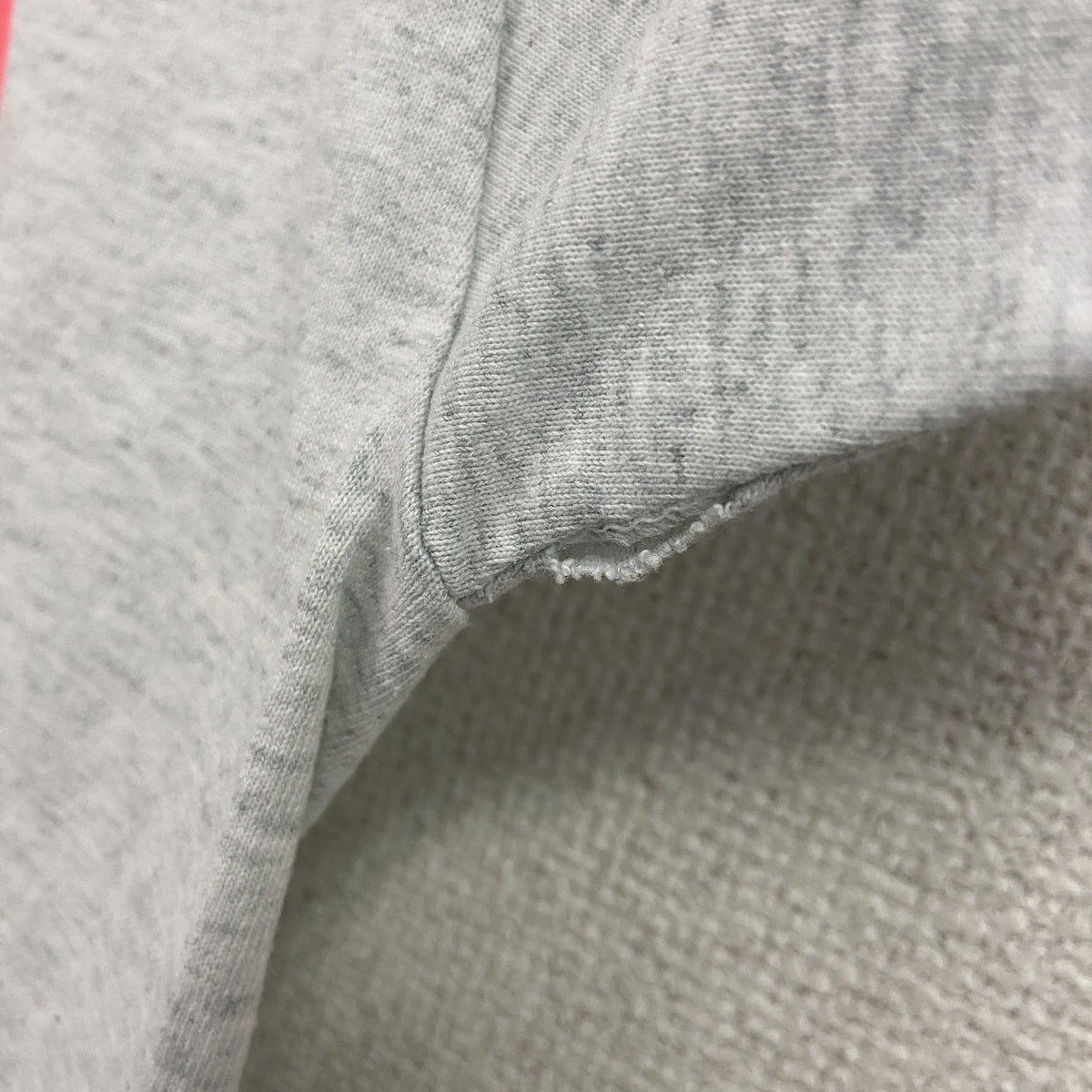 FRUIT OF THE LOOM　フルーツオブザルーム　半袖プリントTシャツ　シングルステッチ　ヴィンテージ　霜降りグレー　Mサイズ　古着