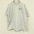 ALORE　半袖プリントTシャツ　シングルステッチ　ヴィンテージ　霜降りグレー　XLサイズ　古着