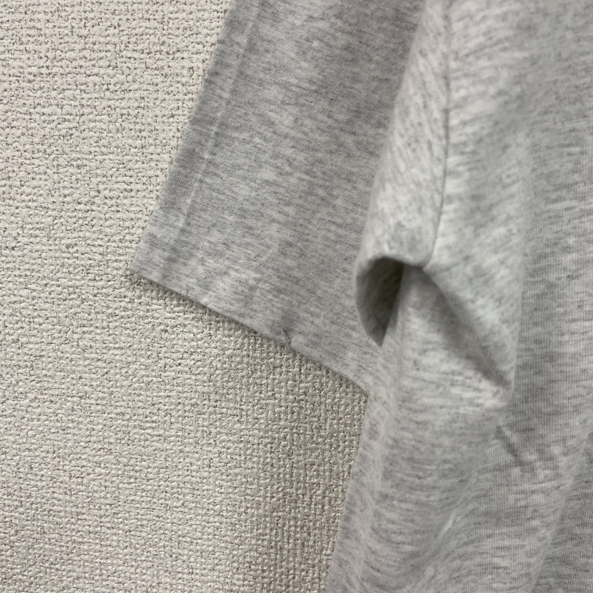 ALORE　半袖プリントTシャツ　シングルステッチ　ヴィンテージ　霜降りグレー　XLサイズ　古着