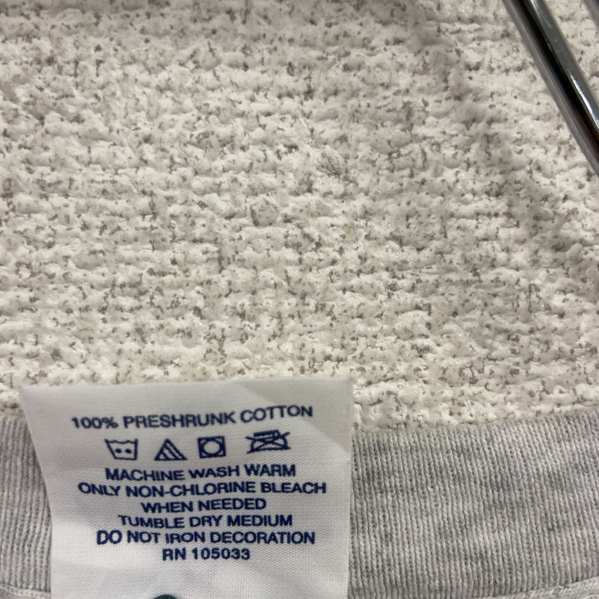 ALORE　半袖プリントTシャツ　シングルステッチ　ヴィンテージ　霜降りグレー　XLサイズ　古着