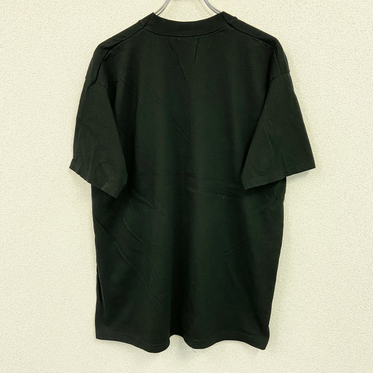 FRUIT OF THE LOOM　フルーツオブザルーム　半袖プリントTシャツ　シングルステッチ　ヴィンテージ　黒　ブラック　XLサイズ　古着