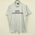 FRUIT OF THE LOOM　フルーツオブザルーム　半袖プリントTシャツ　シングルステッチ　ヴィンテージ　霜降りグレー　Lサイズ カットソー メンズ コットン 古着