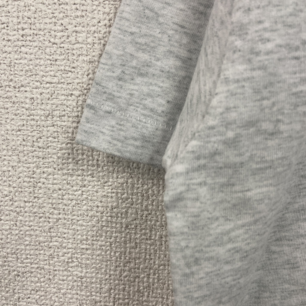 FRUIT OF THE LOOM　フルーツオブザルーム　半袖プリントTシャツ　シングルステッチ　ヴィンテージ　霜降りグレー　Lサイズ カットソー メンズ コットン 古着