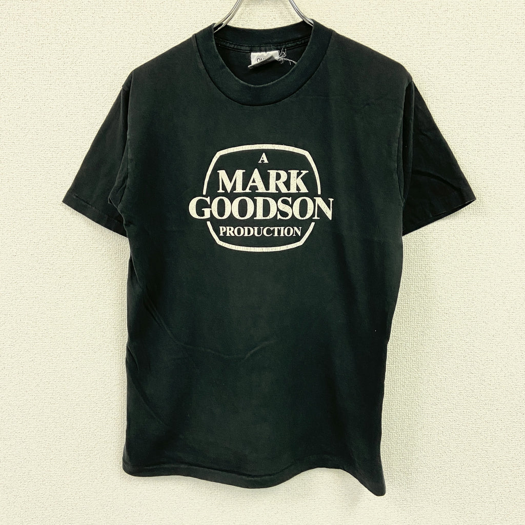 ONEITA　オニータ　半袖プリントTシャツ　シングルステッチ　ヴィンテージ 　黒　ブラック　Lサイズ　古着