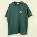 Hanes　ヘインズ　半袖プリントTシャツ　シングルステッチ　ヴィンテージ　紺　ネイビー　XLサイズ　古着