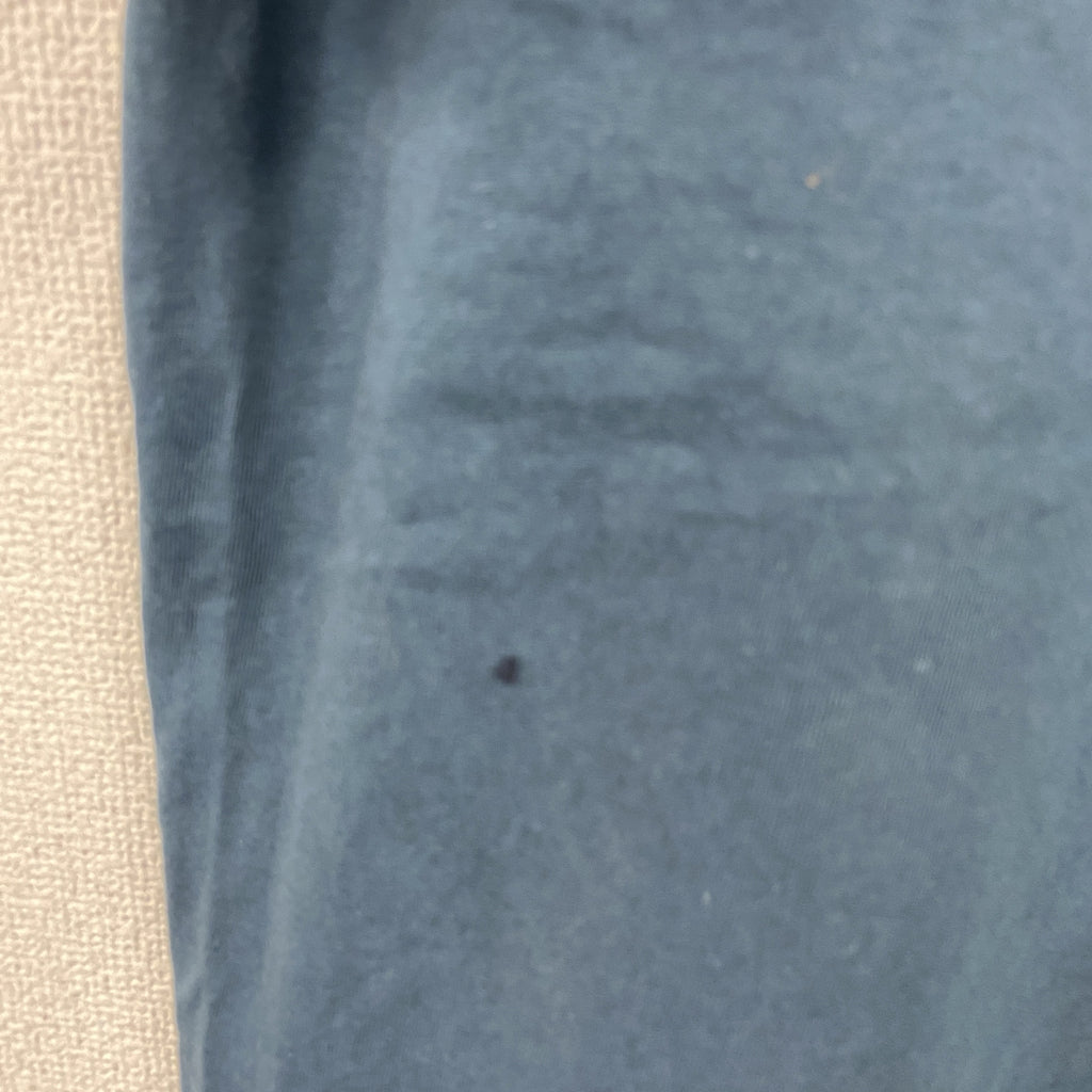 Hanes　ヘインズ　半袖プリントTシャツ　シングルステッチ　ヴィンテージ　紺　ネイビー　XLサイズ　古着