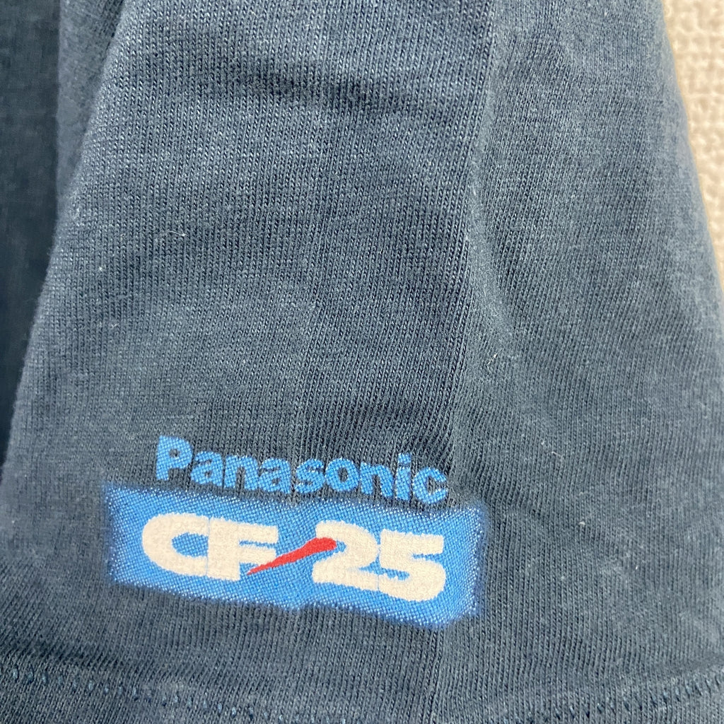 Hanes　ヘインズ　半袖プリントTシャツ　シングルステッチ　ヴィンテージ　紺　ネイビー　XLサイズ　古着