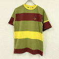 Duck Hord 　半袖プリントTシャツ　シングルステッチ　ヴィンテージ　ボーダー柄　Mサイズ　古着