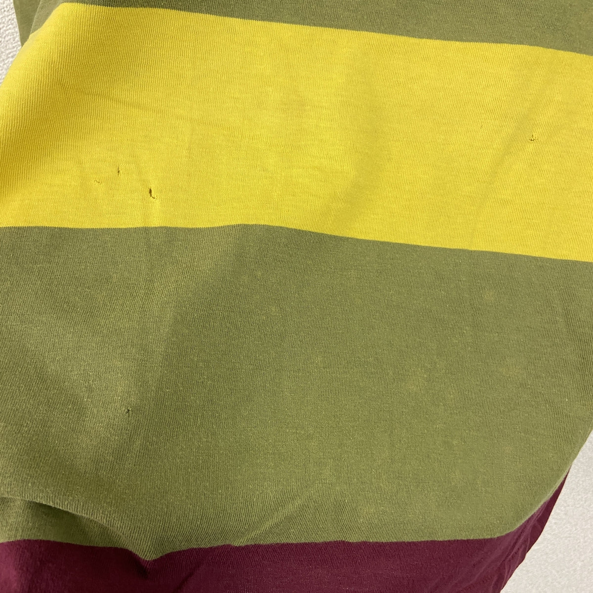 Duck Hord 　半袖プリントTシャツ　シングルステッチ　ヴィンテージ　ボーダー柄　Mサイズ　古着