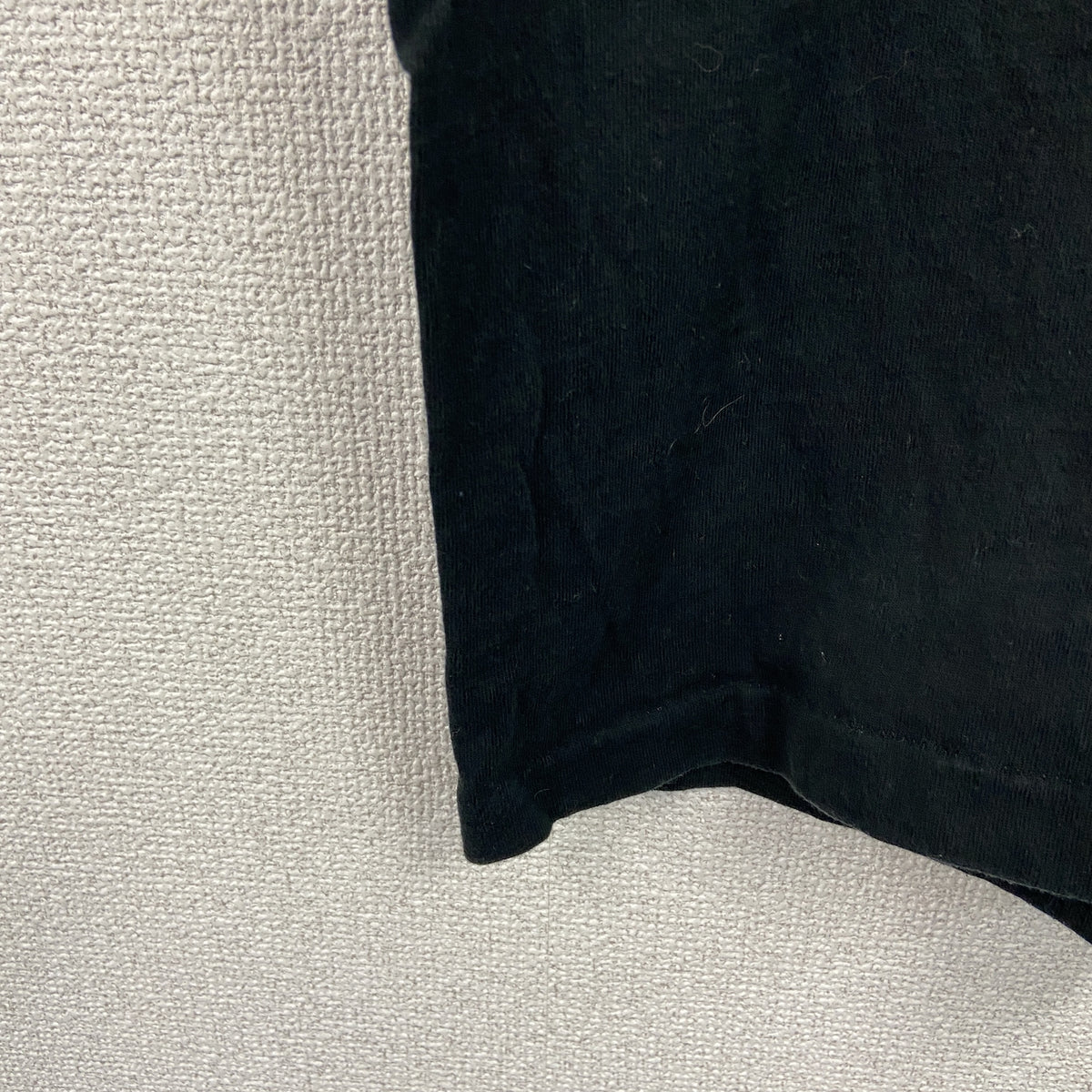 半袖プリントTシャツ　シングルステッチ　ヴィンテージ　黒　ブラック カットソー メンズ 古着