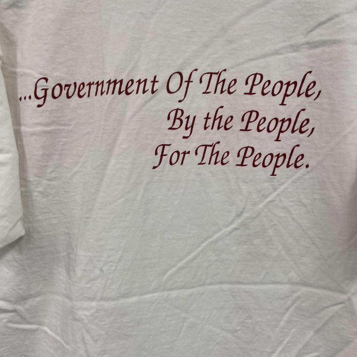 ONEITA　オニータ　半袖プリントTシャツ　シングルステッチ　ヴィンテージ 　白　ホワイト　Lサイズ　古着