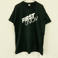 FRUIT OF THE LOOM　フルーツオブザルーム　半袖プリントTシャツ　シングルステッチ　ヴィンテージ　黒　ブラック　XLサイズ　古着
