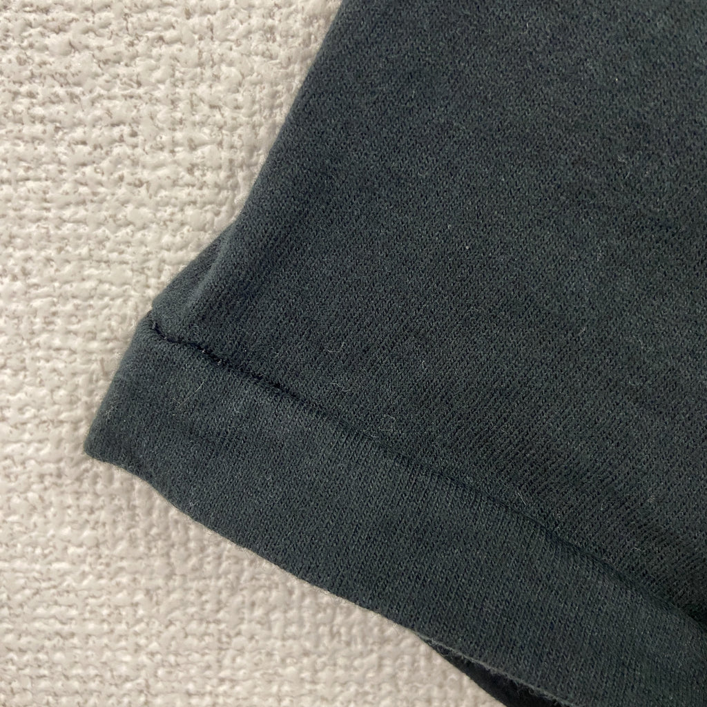 FRUIT OF THE LOOM　フルーツオブザルーム　半袖プリントTシャツ　シングルステッチ　ヴィンテージ　黒　ブラック　XLサイズ　古着
