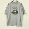 PRAIRIE MOUNTAIN　半袖プリントTシャツ　シングルステッチ　ヴィンテージ　グレー　XXLサイズ カットソー メンズ コットン 古着