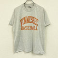 Hanes　ヘインズ　半袖プリントTシャツ　シングルステッチ　ヴィンテージ　灰色　グレー　Lサイズ カットソー メンズ コットン 古着