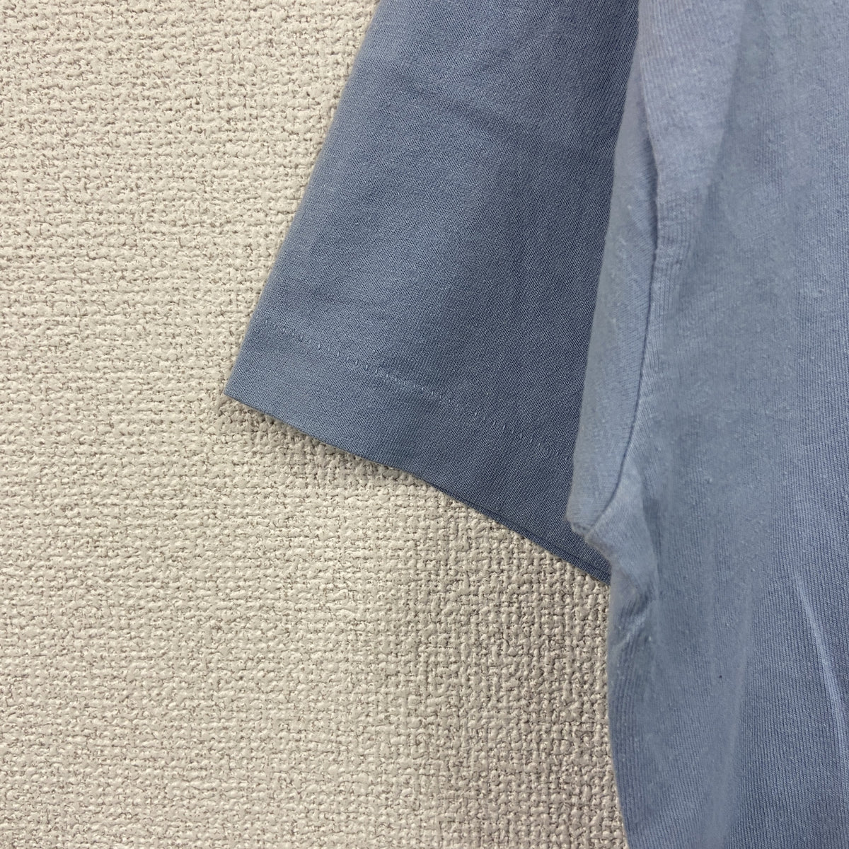90s　Fruit of the Loom　フルーツオブザルーム　HOOK　フック　半袖Tシャツ　シングルステッチ　ヴィンテージ　青　ブルー　XLサイズ　古着