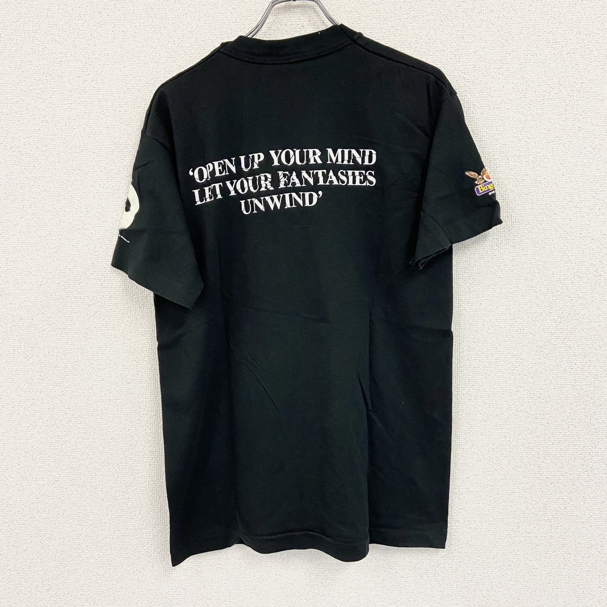 90s　The Phantom of the Opera　オペラ座の怪人　USA製　蓄光　半袖Tシャツ　シングルステッチ　ヴィンテージ　黒　ブラック　Lサイズ　古着