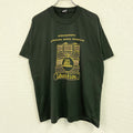 FRUIT OF THE LOOM　フルーツオブザルーム　半袖プリントTシャツ　シングルステッチ　ヴィンテージ　黒　ブラック　XLサイズ　古着