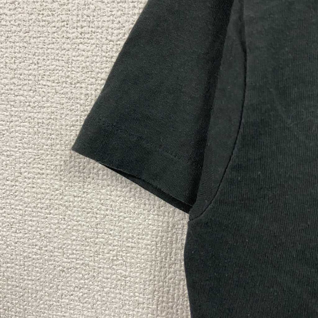 FRUIT OF THE LOOM　フルーツオブザルーム　半袖プリントTシャツ　シングルステッチ　ヴィンテージ　黒　ブラック　XLサイズ　古着