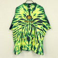 COTTONNET　半袖プリントTシャツ　シングルステッチ　ヴィンテージ　タイダイ柄　マルチカラー　2XLサイズ　古着